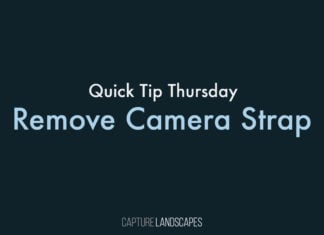 Quick Tip: Remove the Camera Strap for Long Exposure Photography Remove the Camera Strap for Long Exposure Photography