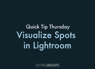Visualize Spots: Reveal Dust Spots in Lightroom Visualize Spots in Lightroom