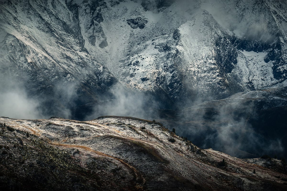 Leading Lines in Abstract Landscape Photography